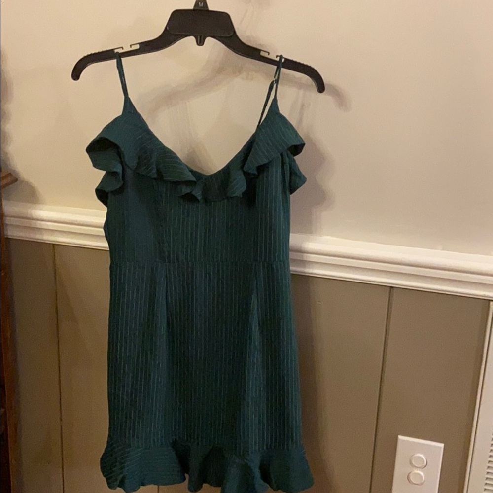 Hello Molly Hunter Green Dress